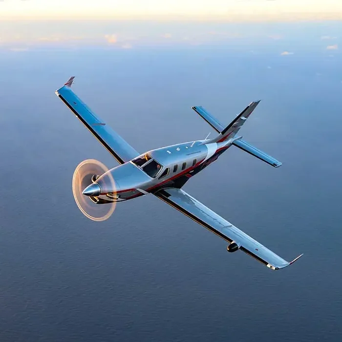 Daher TBM 940 Turboprop plane flying