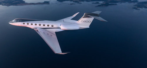 G800 Flying Over