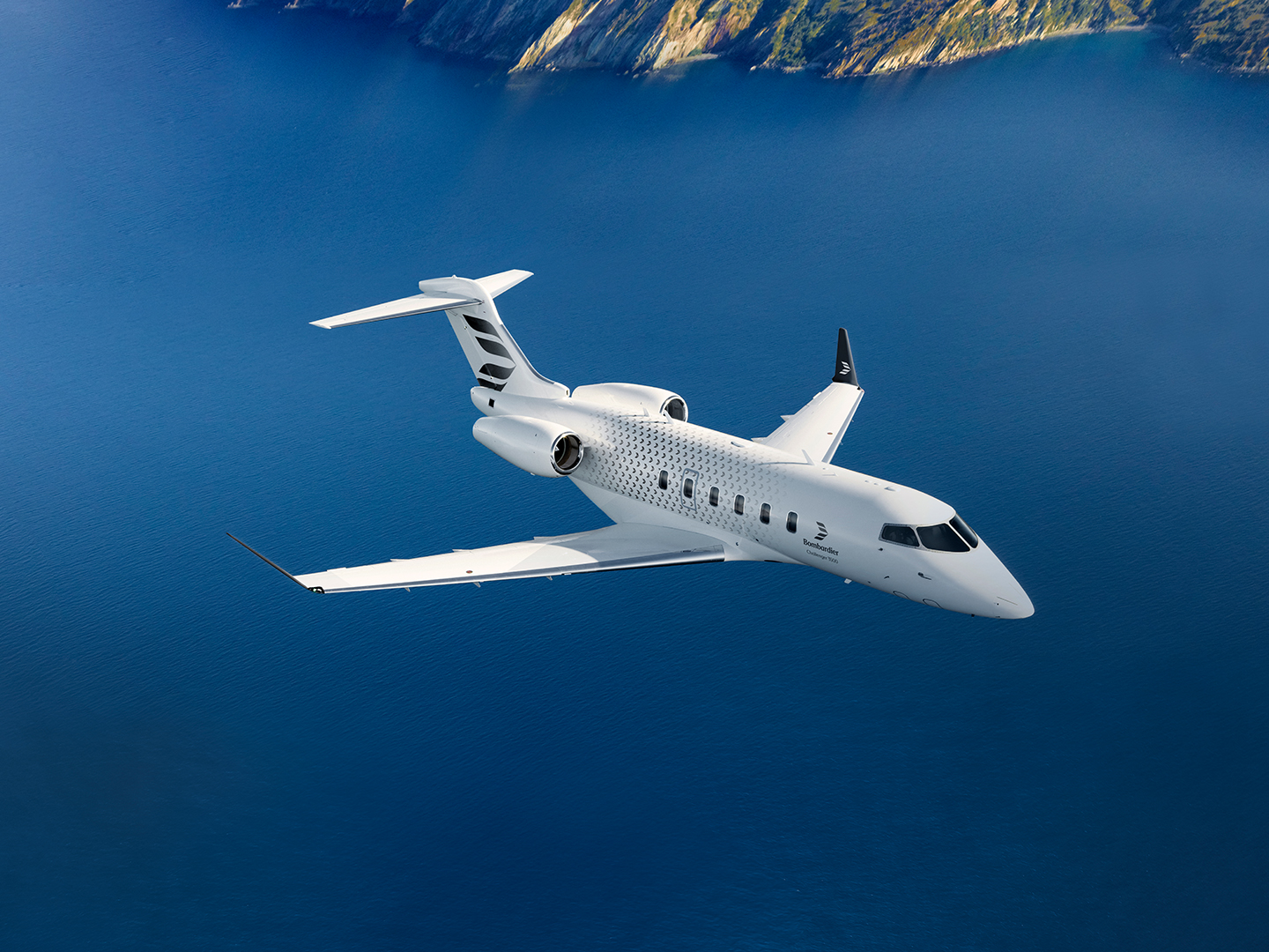 Challenger 3500 Flying